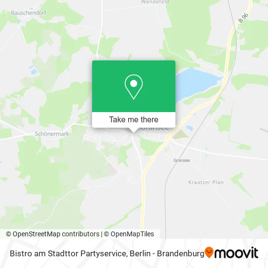 Карта Bistro am Stadttor Partyservice