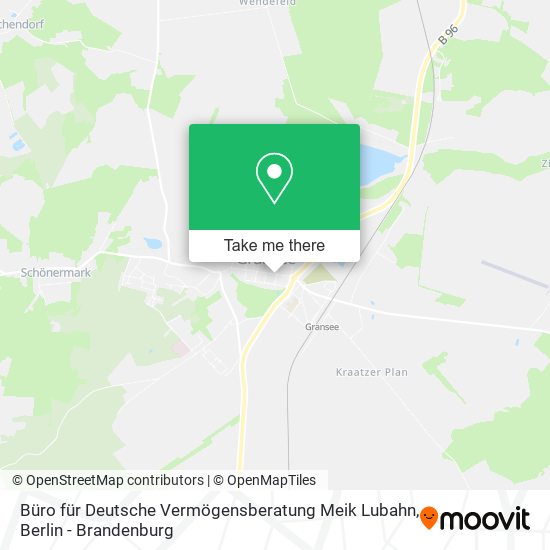 Büro für Deutsche Vermögensberatung Meik Lubahn map