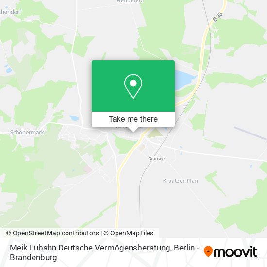 Карта Meik Lubahn Deutsche Vermögensberatung