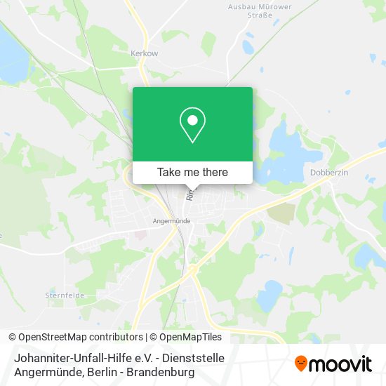 Johanniter-Unfall-Hilfe e.V. - Dienststelle Angermünde map