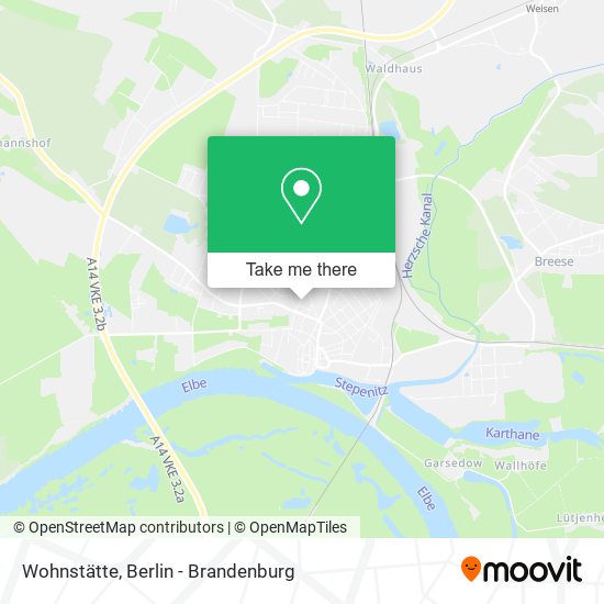 Wohnstätte map