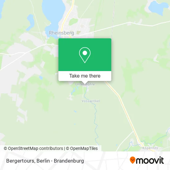 Карта Bergertours