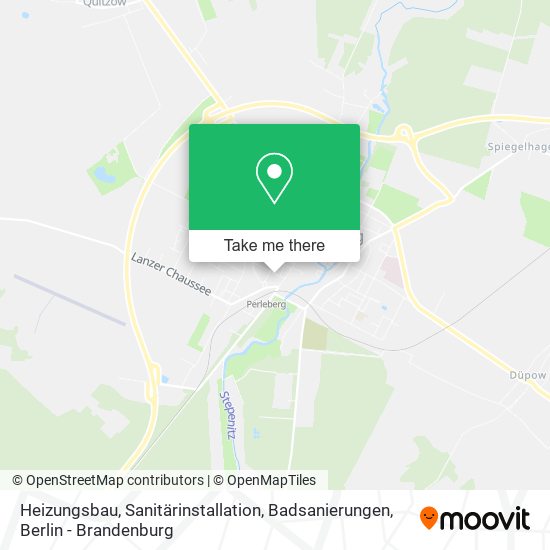 Heizungsbau, Sanitärinstallation, Badsanierungen map