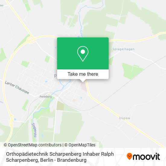 Orthopädietechnik Scharpenberg Inhaber Ralph Scharpenberg map