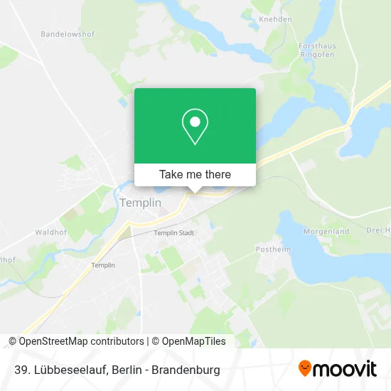 39. Lübbeseelauf map
