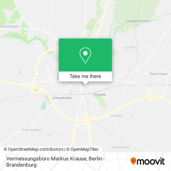Карта Vermessungsbüro Markus Krause