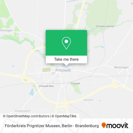 Förderkreis Prignitzer Museen map