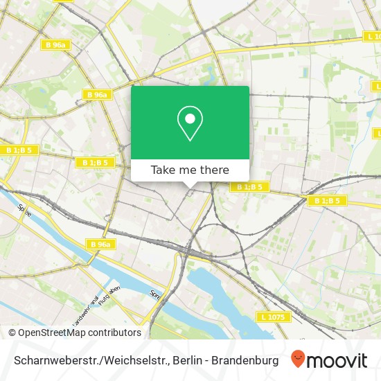 Scharnweberstr./Weichselstr. map