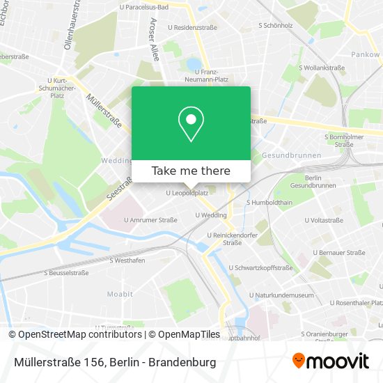 Müllerstraße 156 map