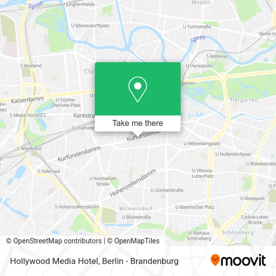 Карта Hollywood Media Hotel