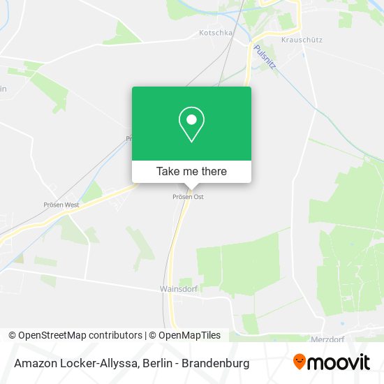 Карта Amazon Locker-Allyssa