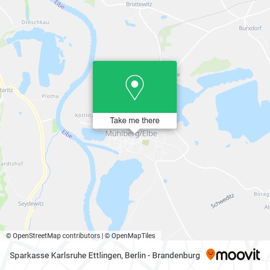 Sparkasse Karlsruhe Ettlingen map