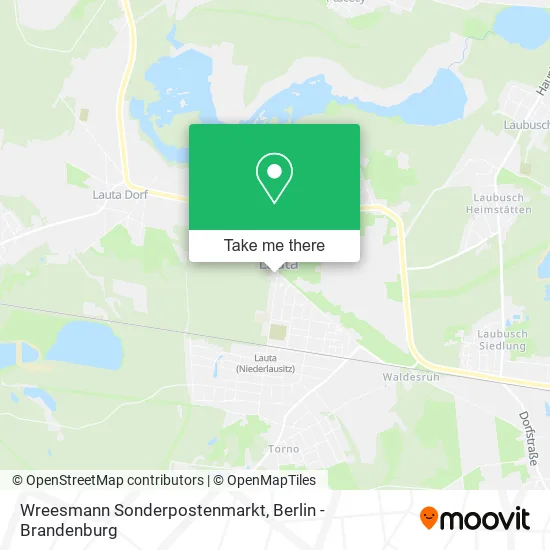 Карта Wreesmann Sonderpostenmarkt