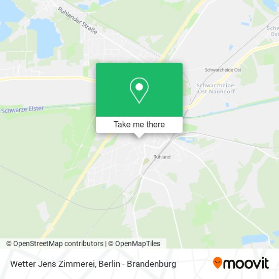 Wetter Jens Zimmerei map