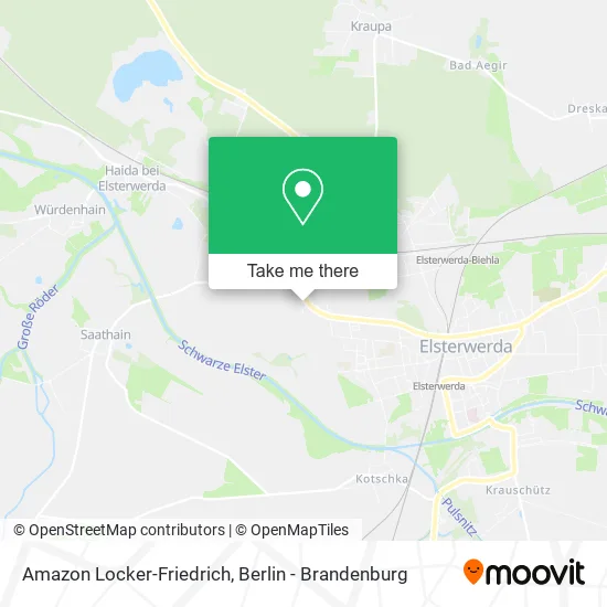 Карта Amazon Locker-Friedrich