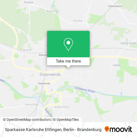 Sparkasse Karlsruhe Ettlingen map