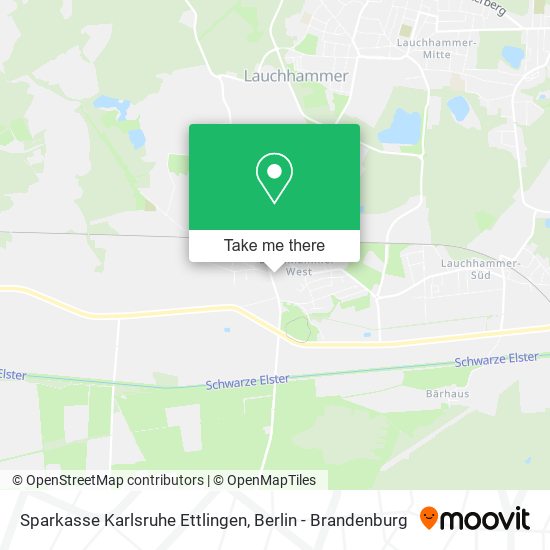 Sparkasse Karlsruhe Ettlingen map