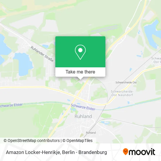 Карта Amazon Locker-Henrikje