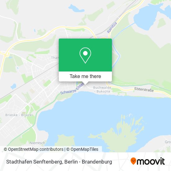 Stadthafen Senftenberg map