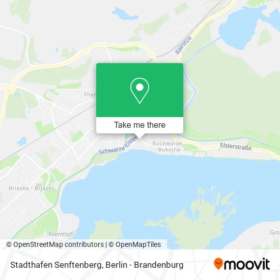 Карта Stadthafen Senftenberg