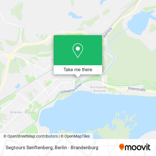 Segtours Senftenberg map