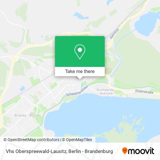 Vhs Oberspreewald-Lausitz map