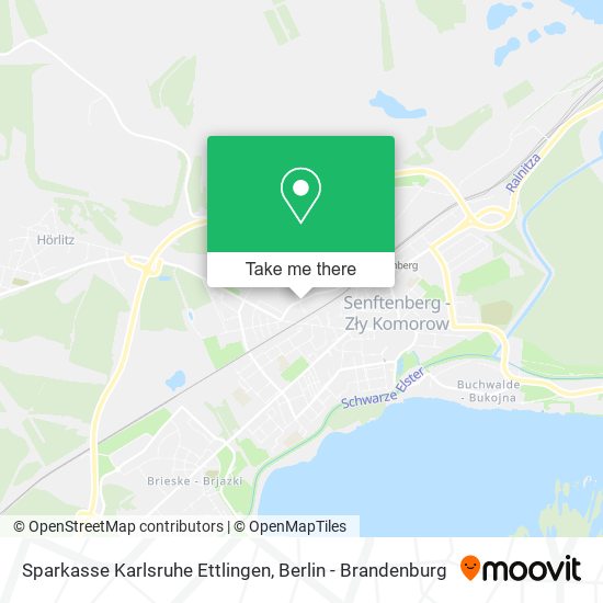 Sparkasse Karlsruhe Ettlingen map