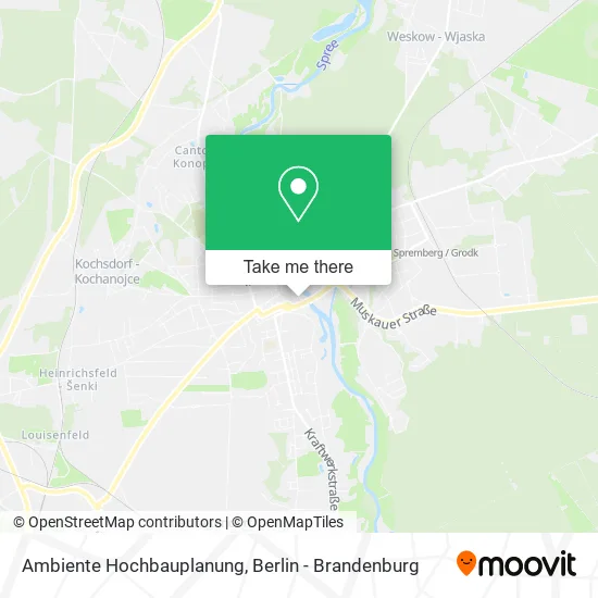 Карта Ambiente Hochbauplanung