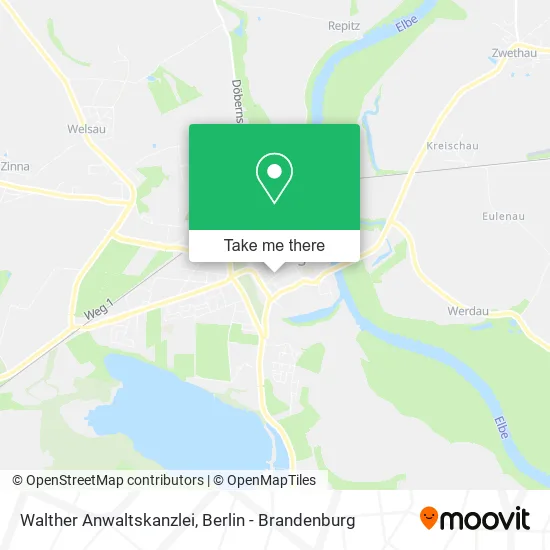Карта Walther Anwaltskanzlei