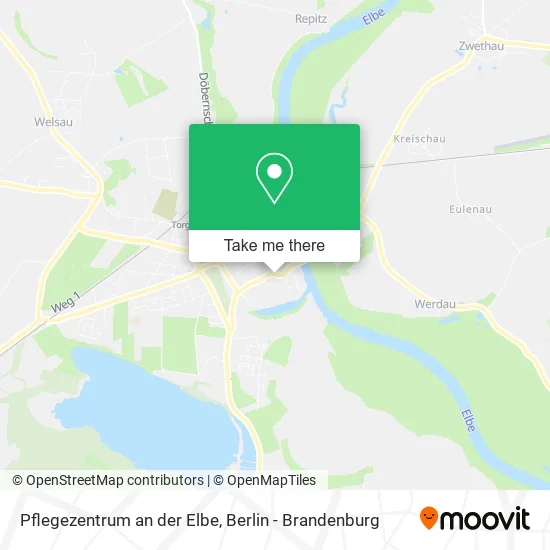 Карта Pflegezentrum an der Elbe