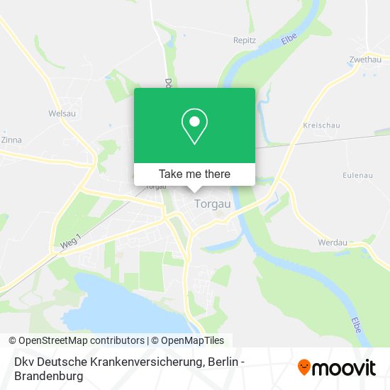 Dkv Deutsche Krankenversicherung map