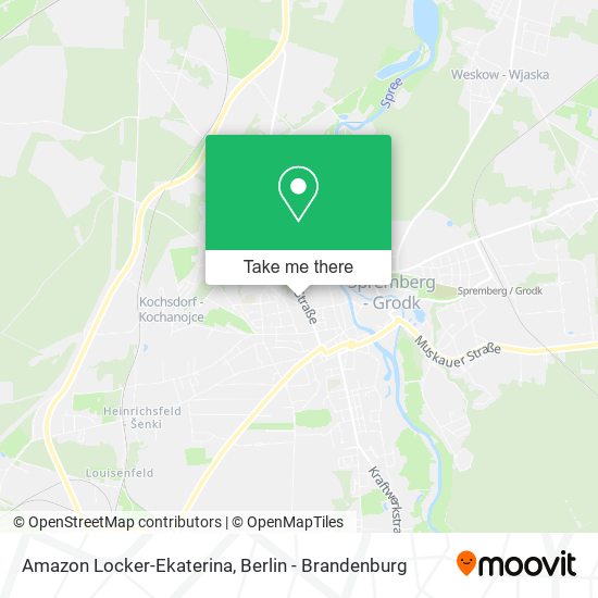 Amazon Locker-Ekaterina map