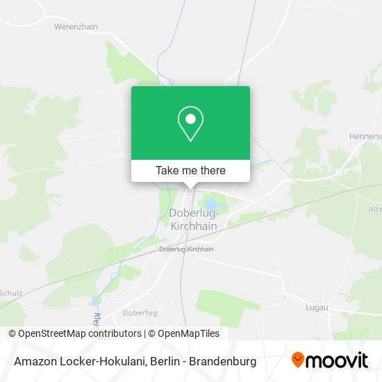 Amazon Locker-Hokulani map