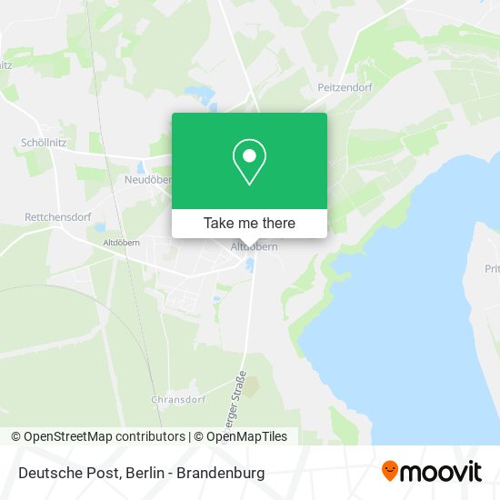 Deutsche Post map
