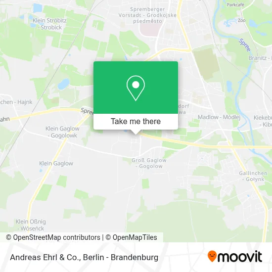 Andreas Ehrl & Co. map