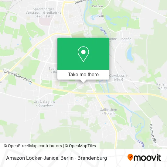 Карта Amazon Locker-Janice