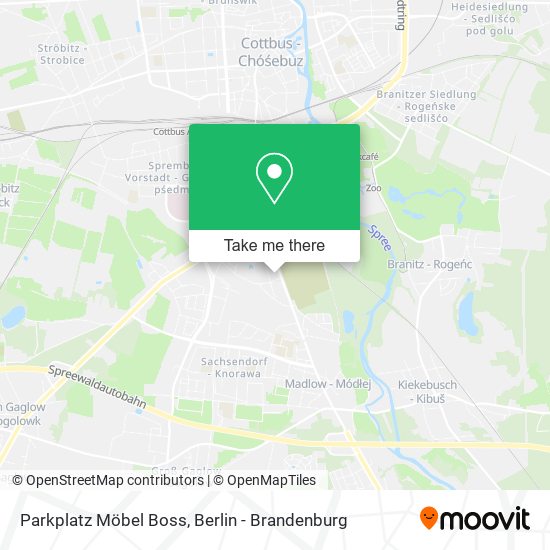 Parkplatz Möbel Boss map