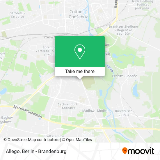 Карта Allego