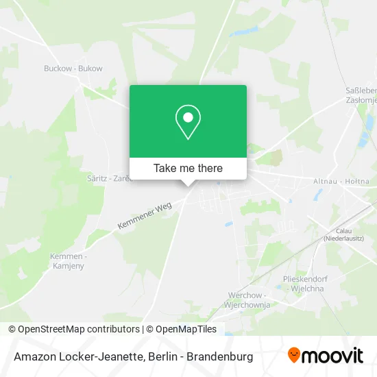 Карта Amazon Locker-Jeanette