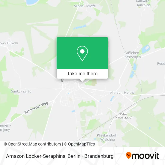 Карта Amazon Locker-Seraphina
