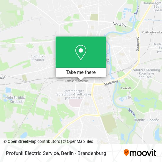 Profunk Electric Service map