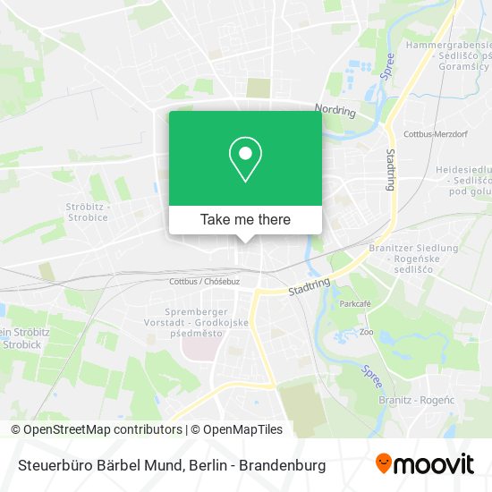 Steuerbüro Bärbel Mund map