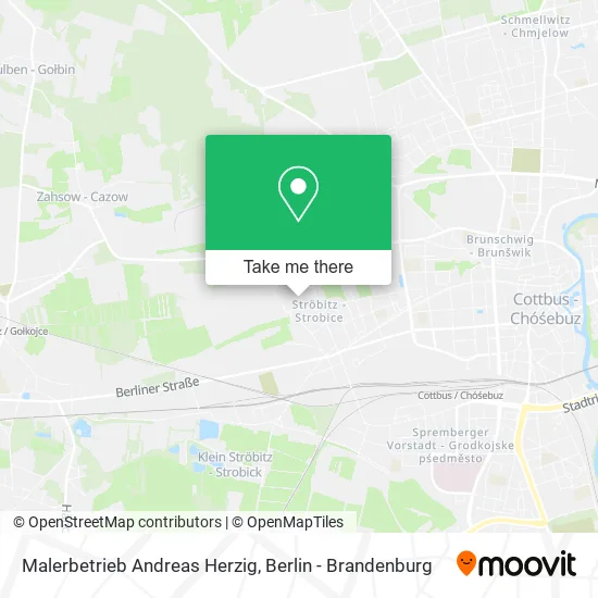 Карта Malerbetrieb Andreas Herzig