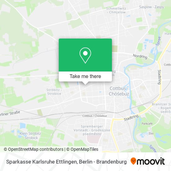 Sparkasse Karlsruhe Ettlingen map