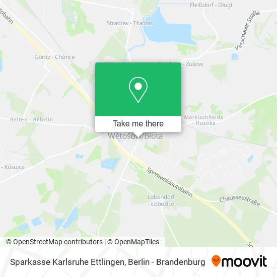 Карта Sparkasse Karlsruhe Ettlingen