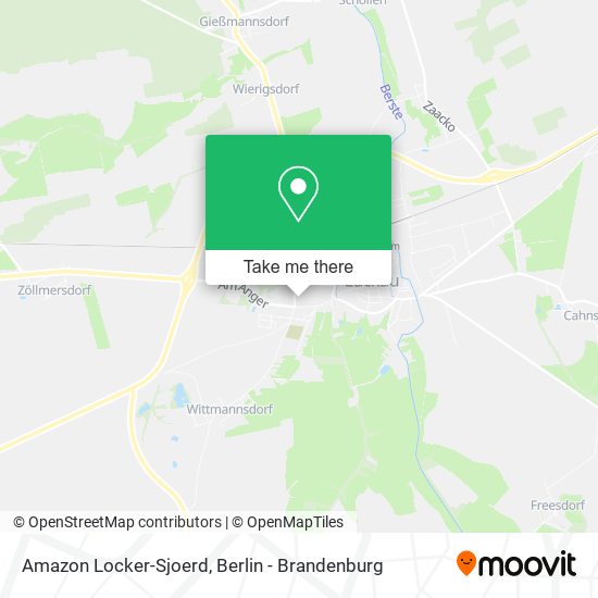 Amazon Locker-Sjoerd map