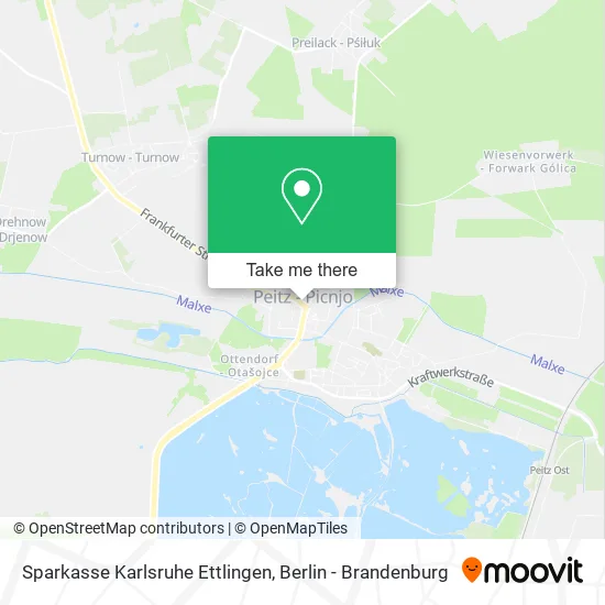 Карта Sparkasse Karlsruhe Ettlingen
