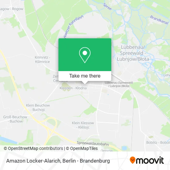 Карта Amazon Locker-Alarich