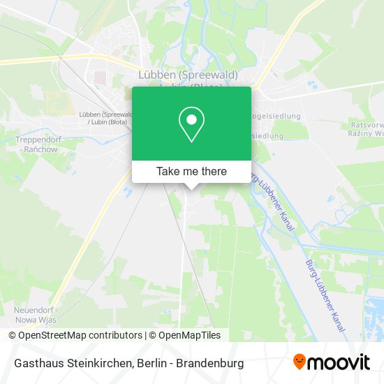 Gasthaus Steinkirchen map