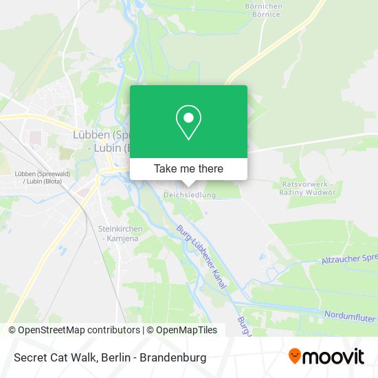 Secret Cat Walk map